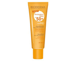 Sun protection with a fluid texture: SPF 50+/UVA 24 PA++++