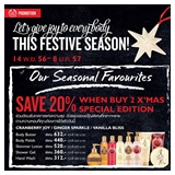 The Body Shop This Festive Season Promotion ลด 20%