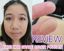 Review: KATE HIGH GRADE COVER POWDER #NB