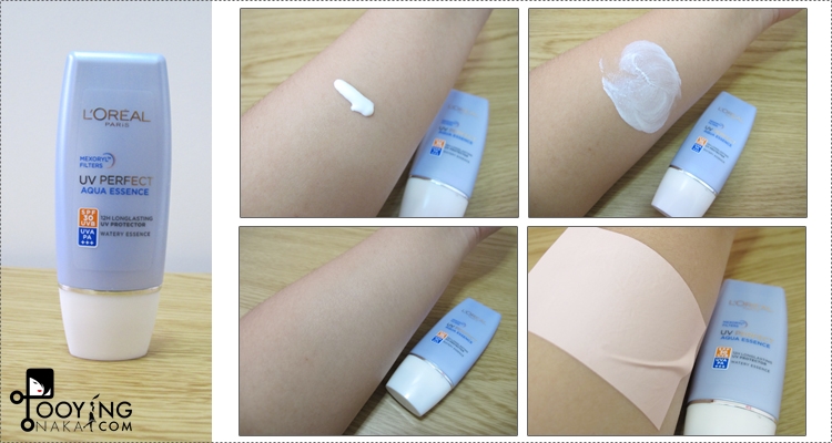รีวิวครีมกันแดด L'OREAL UV Perfect Aqua Essence