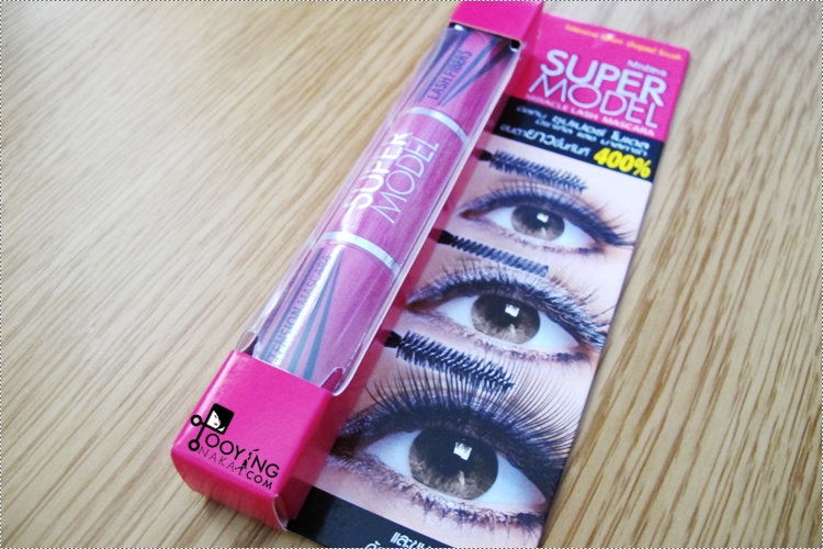 Review: Mistine Supermodel มาสคาร่าต่อขนตายาว 4 เท่า