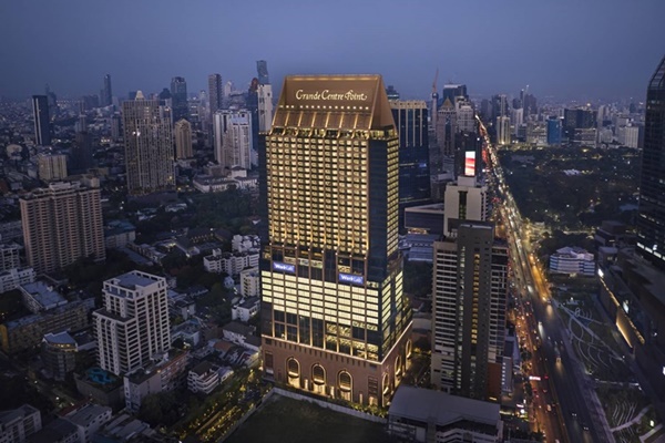 แกรนด์ เซนเตอร์ พอยต์ เปิดตัวโรงแรมหรูแห่งใหม่ใจกลางลุมพินี พร้อมมอบประสบการณ์การพักผ่อนระดับเวิลด์คลาส