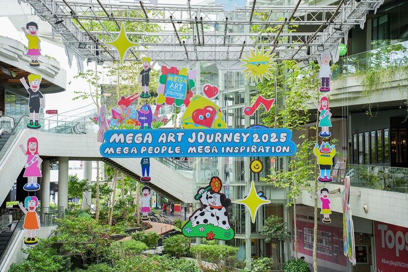 เมกาบางนา จัดเทศกาลศิลปะสุดยิ่งใหญ่แห่งปี ดึง 4 ศิลปินคนรุ่นใหม่ ร่วมครีเอตแลนด์มาร์คงานอาร์ต ในงาน  “MEGA ART JOURNEY 2025” ภายใต้แนวคิด MEGA PEOPLE. MEGA INSPIRATION.