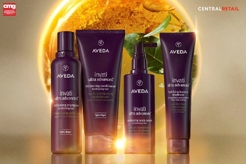 CMG ในเครือเซ็นทรัล รีเทล ขยายอาณาจักรบิวตี้ รุกตลาดพรีเมียมแฮร์แคร์  คว้าสิทธิ์ผู้จัดจำหน่าย AVEDA แต่เพียงผู้เดียวในไทย  เสริมพอร์ตบิวตี้ให้แข็งแกร่งยิ่งขึ้น