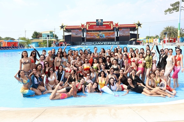 สนุกสุดแสน Miss Grand จัดให้เสมอ!! กิจกรรม Water Sports Day สะเทือนสวนน้ำ Columbia Pictures Aquaverse พัทยา 
