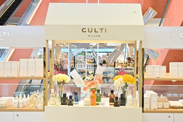 CULTI MILANO แบรนด์เครื่องหอมจากอิตาลี   เปิดตัว POP-UP STORE แห่งแรกในไทย ที่ห้างเซ็นทรัลชิดลม 