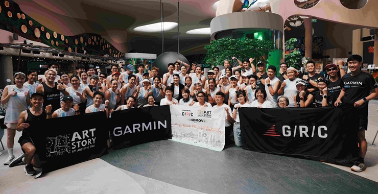 การ์มิน ต่อยอด Mindmoves Virtual Run 2026 พา 50 รันเนอร์ร่วมงาน GRC x Artstory: Running & Art Workshop