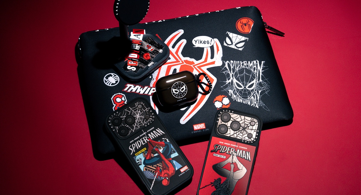 Spider-Man กลับมาแล้ว! CASETiFY เปิดตัวคอลเล็กชันใหม่ที่แฟนฮีโร่ห้ามพลาด