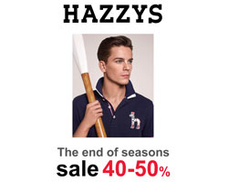 โปรโมชั่นพิเศษส่วนลด 40-50% HAZZYS แบรนด์เสื้อผ้าแฟชั่นสุดคลาสลิคสไตล์อังกฤษ