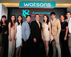 วัตสัน ฉลองครบรอบ 18 ปี จัดงานสุดอลังการ ขนทัพดาราชื่อดัง ชวนแฟนๆ ร่วมทำบุญ พร้อมประมูลของรักดารา
