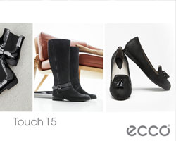 รองเท้า "ECCO Touch 15"ดีไซน์โดนเด่น นุ่ม สบาย ในทุกย่างก้าว