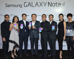 ซัมซุงภูมิใจนำเสนอปากกา S Pen รุ่นใหม่จากสมาร์ทดีไวซ์รุ่นล่าสุด "ซัมซุง กาแลคซี่ โน้ต 4"