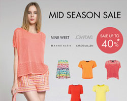 "จีอาร์ไอ มิด ซัมเมอร์ ซีซั่น เซลล์"   มอบส่วนลดสูงสุด 40 % แฟชั่นแบรนด์เนมจากทั่วโลก 