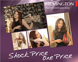 เรมิงตัน (REMINGTON) จัดโปรโมชั่น "Shock Price - One Price" ช็อคราคา ท้าฝน ลดราคาสินค้าถูกกว่าครึ่ง