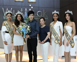 วุฒิ-ศักดิ์ ต้อนรับสาวงาม "มิสแกรนด์ ไทยแลนด์ 2015" ยกทีมขอบคุณผู้สนับสนุน  