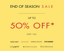 "จีอาร์ไอ เอนด์ ออฟ ซีซั่น เซลล์" มอบส่วนลดสูงสุด 50 %  ตั้งแต่บัดนี้  5 กรกฎาคมศกนี้ 