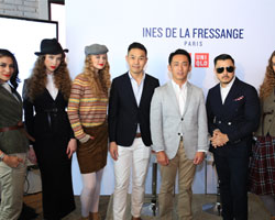 ยูนิโคล่เผยโฉมคอลเล็กชั่นสุดพิเศษ Ines de La Fressange 2015 Fall/Winter เป็นครั้งแรกของโลก