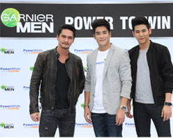 การ์นิเย่ เมน ชวนหนุ่มๆ ระเบิดพลัง ในงาน  "POWER TO WIN DAY"