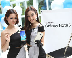 3 เซเล็บรุ่นใหม่การันตี ซัมซุง กาแลคซี่ โน้ต 5 พร้อมปากกาสุดมหัศจรรย์ S Pen