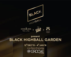 Music in the garden with Black Highball Garden