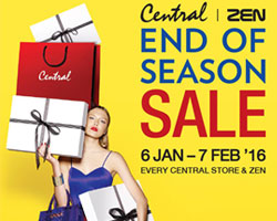 ห้างเซ็นทรัล/เซน ชวนช้อปฯ สินค้า ลดสูงสุด 70%