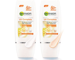 การ์นิเย่ ยูวี คอมพลีท SPF50+/PA+++ สุดยอดครีมกันแดดที่ดีที่สุดปี 2015 การันตีโดยนิตยสาร คลีโอ