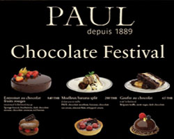 "พอล (PAUL)" เฟรนช์เบเกอรี่เชิญสัมผัสความพิเศษ ในเทศกาล Chocolate festival สวรรค์ของคนรักช็อกโกแลต