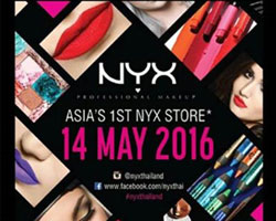 NYX ฉลองเปิดช็อปแห่งแรกของเอเชีย จัดเต็มโปรโมชั่นสุด exclusive เพื่อสาวก NYX โดยเฉพาะ