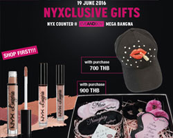NYX เปิดเคาน์เตอร์ใหม่ที่ EveandBoy เมกา บางนา จัดเต็มโปรโมชั่นสุด exclusive เพื่อสาวก NYX โดยเฉพาะ