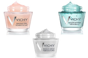 VICHY Mineral Masks 3 พลังมาส์กหน้าจากน้ำแร่ภูเขาไฟฝรั่งเศส เพื่อผิวแข็งแรงสุขภาพดี