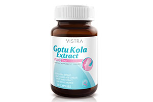 เคลียร์ปัญหาสิว เคลียร์ปัญหาผิว "VISTRA Gotu Kola Extract Plus Zinc"