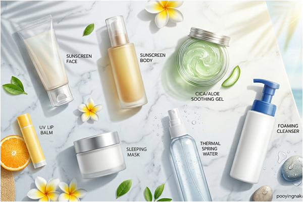 7 ไอเทมสกินแคร์หน้าร้อน 2569 กู้ผิวใสสู้แดด 40 องศา! พร้อมทริคดูแลผิวไม่ให้หมองคล้ำ