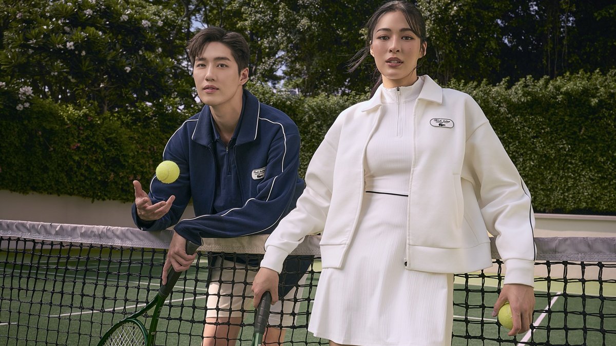 LACOSTE เปิดตัวคอลเลกชัน Fall Winter 2026 ถ่ายทอดเสน่ห์แห่ง SPORT & LIFESTYLE ผ่านสองคาแรกเตอร์ของ หลิงหลิง และ ต่อ–ธนภพ