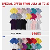 Uniqlo Sale :: Polo Shirt จาก 790 เหลือ 390 บาทค่ะ