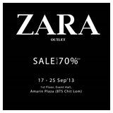 Amarin Brand Sale : ZARA OUTLET SALE 