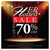 งานเซลสำหรับสาวๆ โดยเฉพาะ Central Her Hottest Sale