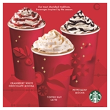 การกลับมาของ 3 เครื่องดื่มประจำเทศกาล และผลิตภัณฑ์ของขวัญคอลเล็คชั่นล่าสุด ของ สตาร์บัคส์