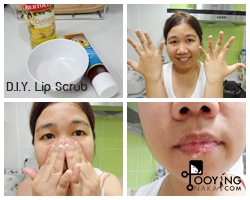 DIY : Lip Scrub ปากลอกลองเลย เนียนนุ่มสุดๆ